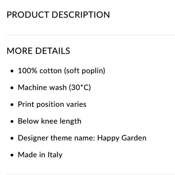 Dolce & Gabbana Kids Poppy Print Dress Size 11Years NEW - Picture 6 of 12